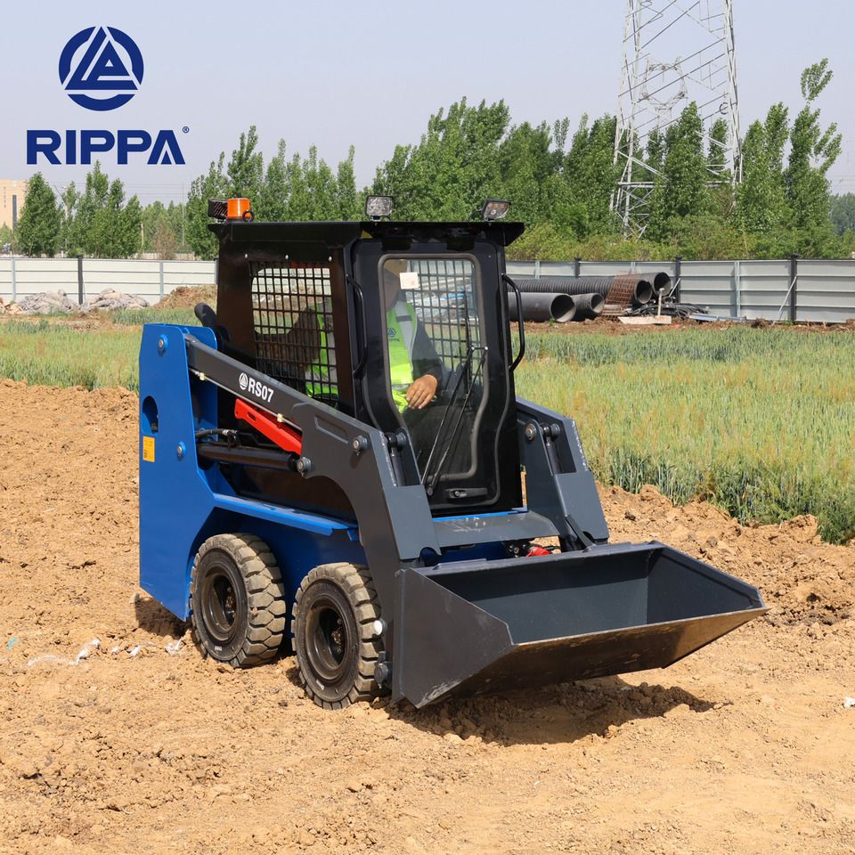 Rippa RS07 Compact Loader | 24.4hp Kubota Power | High Flow Dual Pump | Comfortable A/C Cabin - Skid steer: gambar 1 Rippa RS07 Compact Loader | 24.4hp Kubota Power | High Flow Dual Pump | Comfortable A/C Cabin - Skid steer: gambar 1