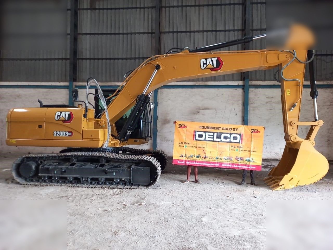 CATERPILLAR 320D3GC - Ekskavator perayap: gambar 1 CATERPILLAR 320D3GC - Ekskavator perayap: gambar 1
