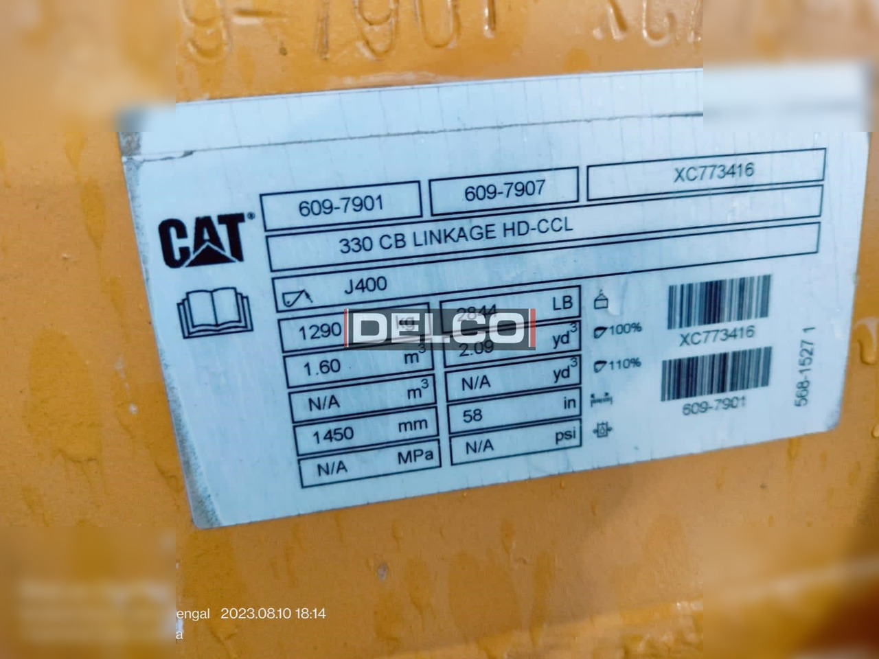 CATERPILLAR 330GC - Ekskavator perayap: gambar 5 CATERPILLAR 330GC - Ekskavator perayap: gambar 5