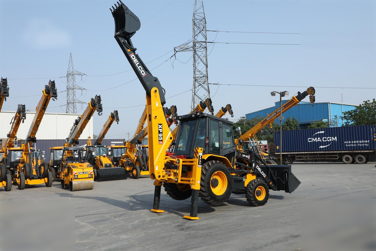 DELCO XP95 - Backhoe loader: gambar 4 DELCO XP95 - Backhoe loader: gambar 4