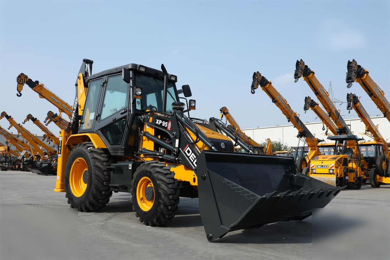 DELCO XP95 - Backhoe loader: gambar 1 DELCO XP95 - Backhoe loader: gambar 1
