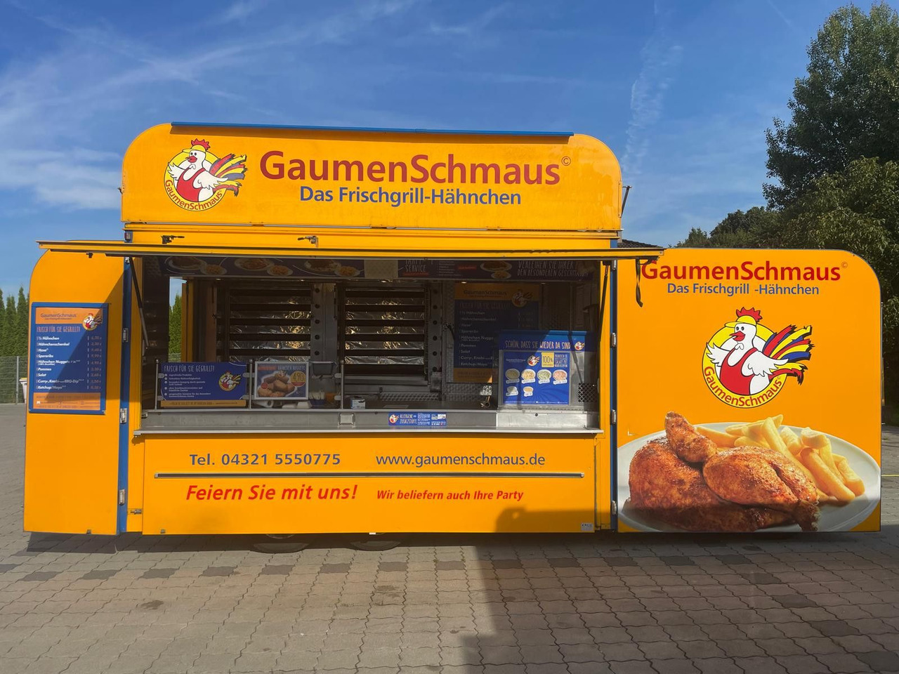 Fiat Hähnchengrill mobil Foodtruck - Truk penjual: gambar 1 Fiat Hähnchengrill mobil Foodtruck - Truk penjual: gambar 1