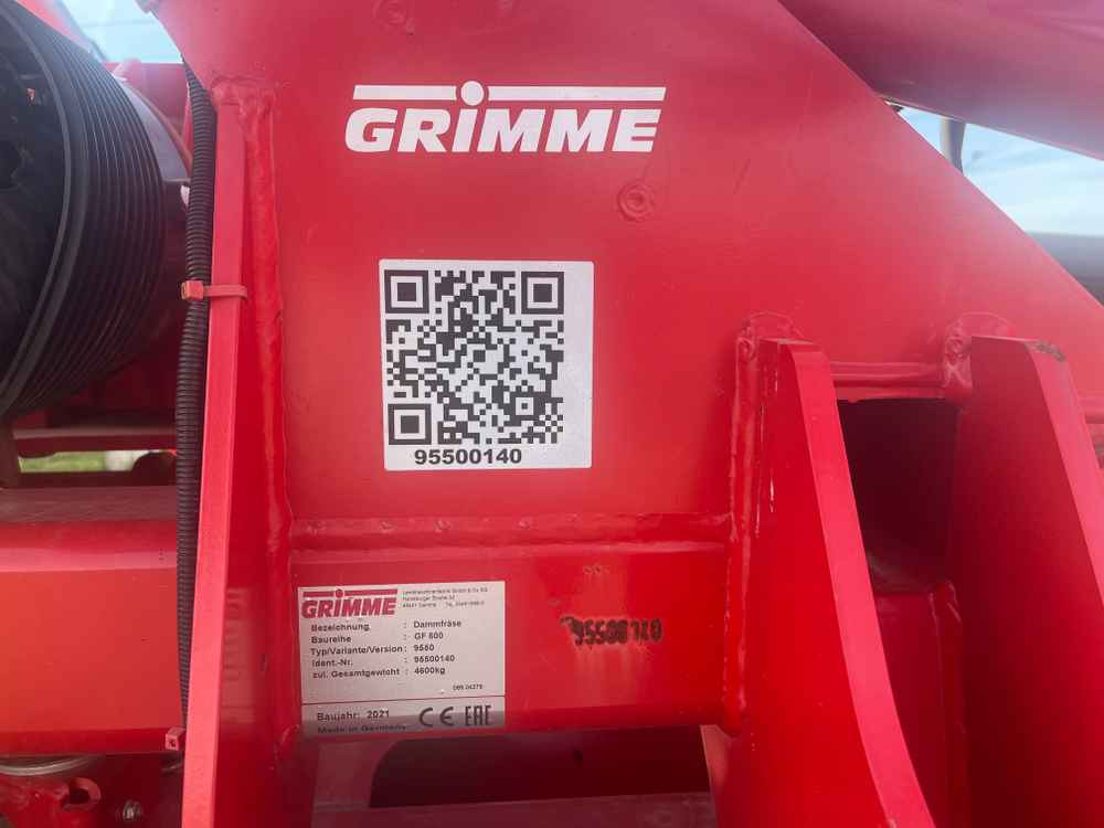 Grimme GF 600 - Mesin budidaya kentang: gambar 2 Grimme GF 600 - Mesin budidaya kentang: gambar 2