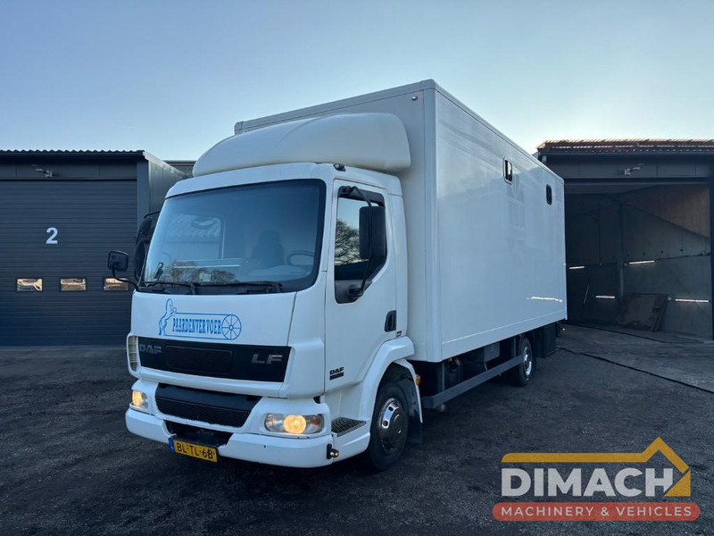 DAF FA LF45.150 4 paards, laadlift. Horsetruck NL truck - Truk pengangkut kuda: gambar 1 DAF FA LF45.150 4 paards, laadlift. Horsetruck NL truck - Truk pengangkut kuda: gambar 1