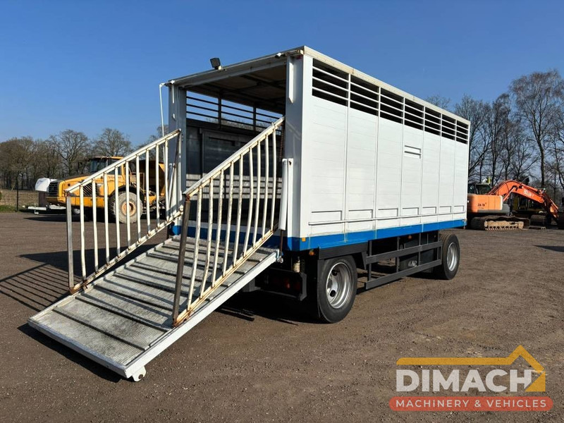 LEVEQUES Veetransport aanhanger livestock trailer 1 laag! - Trailer pertanian: gambar 2 LEVEQUES Veetransport aanhanger livestock trailer 1 laag! - Trailer pertanian: gambar 2