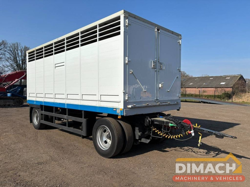 LEVEQUES Veetransport aanhanger livestock trailer 1 laag! - Trailer pertanian: gambar 5 LEVEQUES Veetransport aanhanger livestock trailer 1 laag! - Trailer pertanian: gambar 5