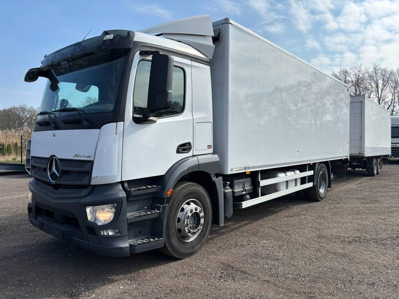 Mercedes-Benz Antos 1833 Euro6 4x2 + anhanger koffer - Truk box: gambar 3 Mercedes-Benz Antos 1833 Euro6 4x2 + anhanger koffer - Truk box: gambar 3