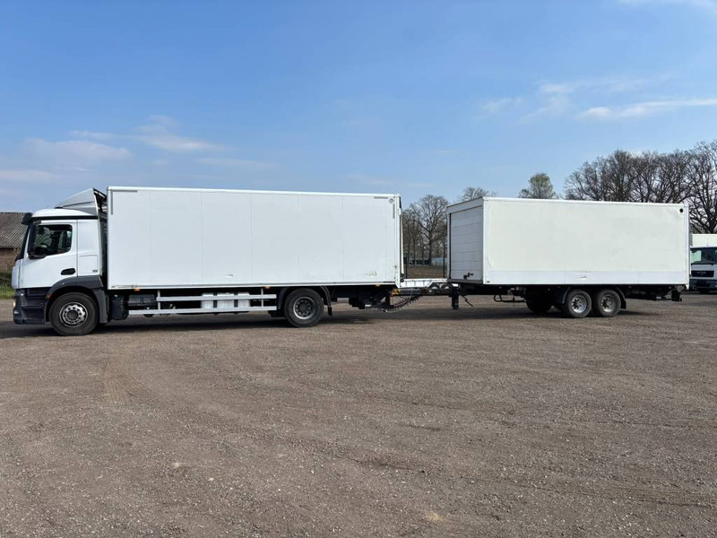 Mercedes-Benz Antos 1833 Euro6 4x2 + anhanger koffer - Truk box: gambar 1 Mercedes-Benz Antos 1833 Euro6 4x2 + anhanger koffer - Truk box: gambar 1