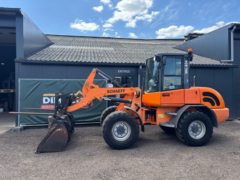Schaeff SKL 834 Terex, bucket forks - Wheel loader: gambar 1 Schaeff SKL 834 Terex, bucket forks - Wheel loader: gambar 1