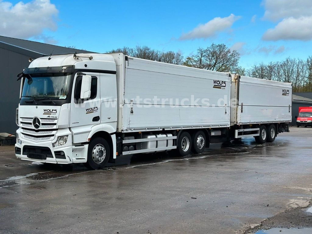 Truk minuman Mercedes-Benz Actros 2545L 6x2 Orten LBW Komplettzug: gambar 1