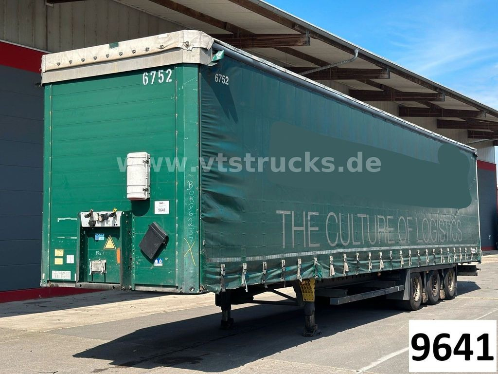 Semi-trailer dengan terpal samping Schmitz Cargobull S01 Megatrailer Pritsche+Plane Edscha Verdeck: gambar 1