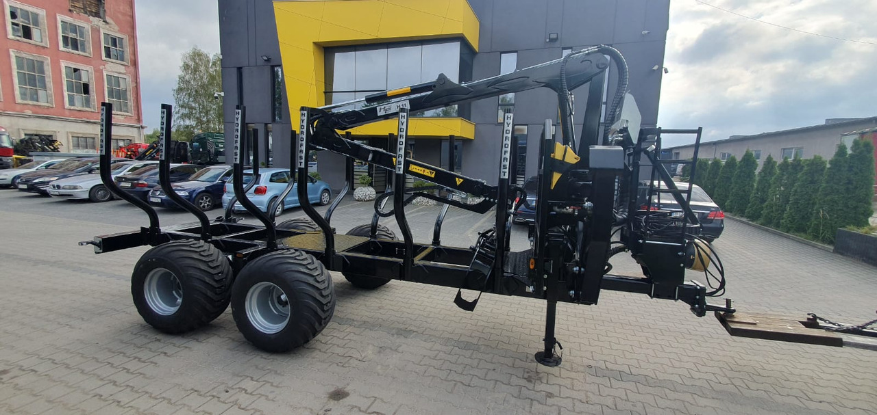 HYDROFAST Przyczepa leśna / Timber trailer / Holzanhänger / Remorque à bois / Remolque para madera - Trailer kehutanan: gambar 1 HYDROFAST Przyczepa leśna / Timber trailer / Holzanhänger / Remorque à bois / Remolque para madera - Trailer kehutanan: gambar 1