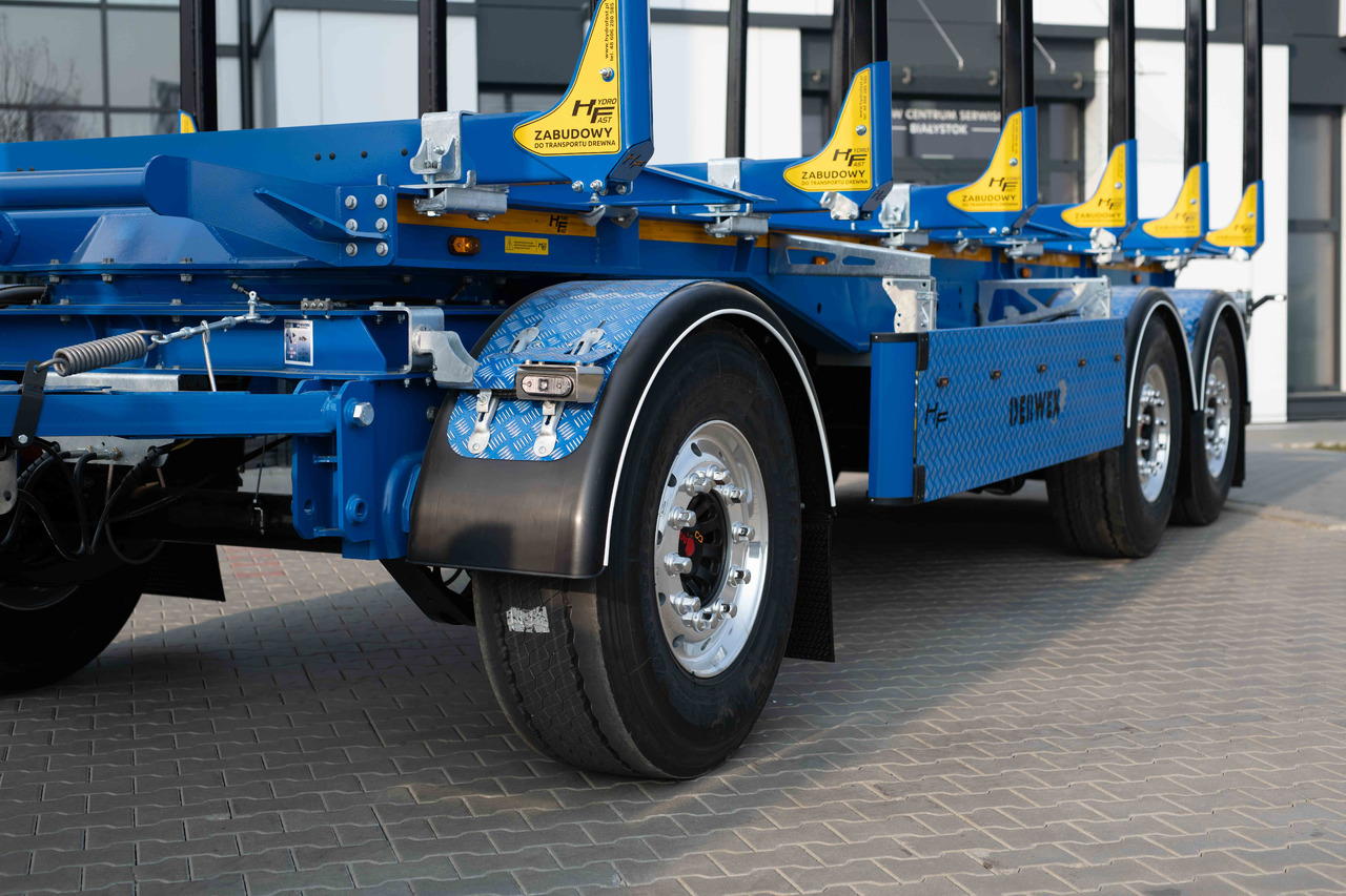 Hydrofast Przyczepa 3 - osiowa / 3 axles trailer for timber transport / 3 Achsen Anhänger für Holztransport - Trailer pengangkut kayu: gambar 2 Hydrofast Przyczepa 3 - osiowa / 3 axles trailer for timber transport / 3 Achsen Anhänger für Holztransport - Trailer pengangkut kayu: gambar 2
