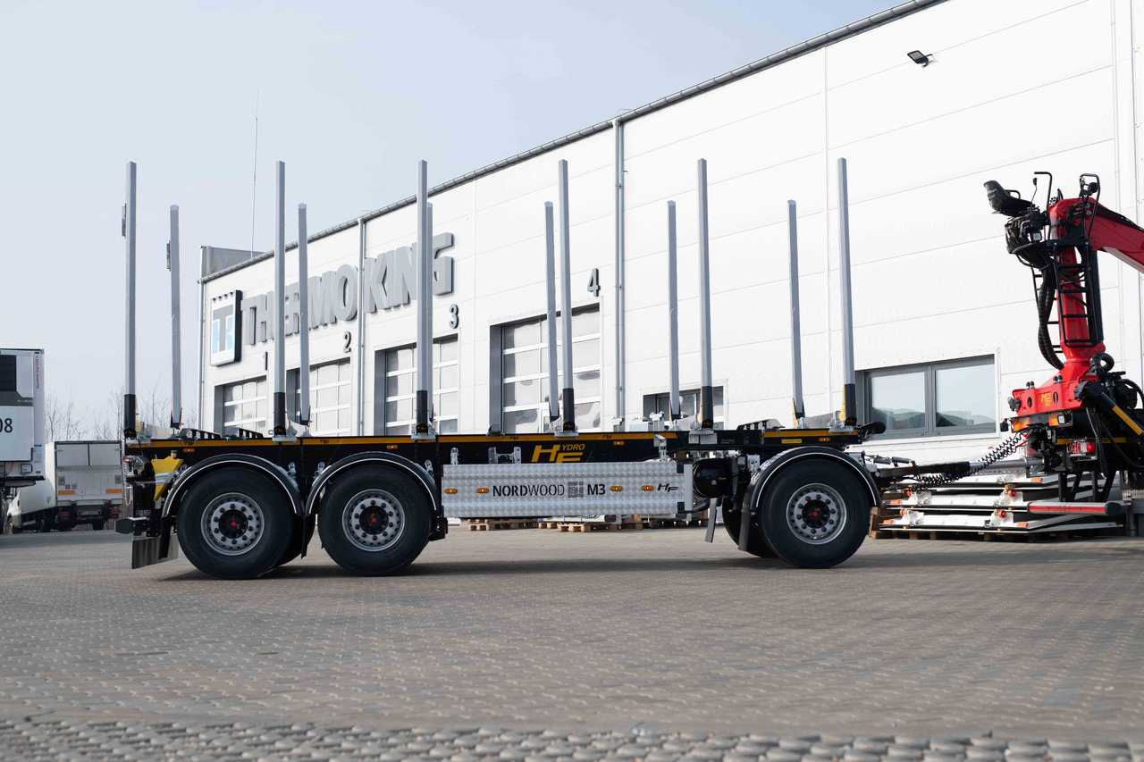 Hydrofast Przyczepa 3 - osiowa / 3 axles trailer for timber transport / 3 Achsen Anhänger für Holztransport - Trailer pengangkut kayu: gambar 4 Hydrofast Przyczepa 3 - osiowa / 3 axles trailer for timber transport / 3 Achsen Anhänger für Holztransport - Trailer pengangkut kayu: gambar 4
