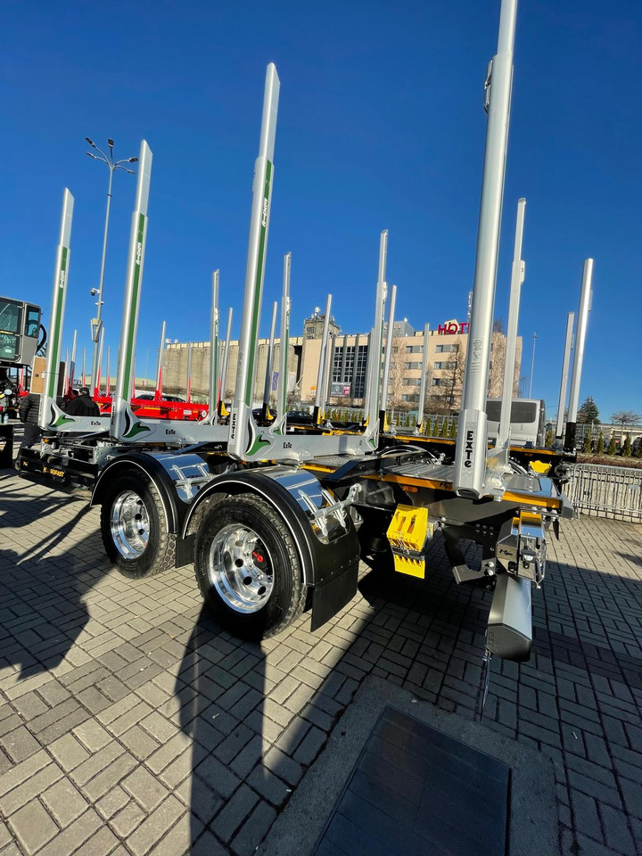 Leasing Hydrofast Przyczepa  tandem  od przewozu drewna na stanie / Timber tandem trailer in stock /Tandem-Anhänger aus Holz/ Hydrofast Przyczepa  tandem  od przewozu drewna na stanie / Timber tandem trailer in stock /Tandem-Anhänger aus Holz/: gambar 10