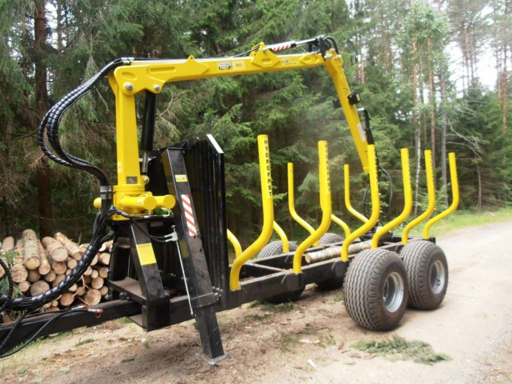 Hydrofast Timber Harvesting Trailer/Forstanhänger/Przyczepka do zrywki drewna H9 - Trailer kehutanan: gambar 2 Hydrofast Timber Harvesting Trailer/Forstanhänger/Przyczepka do zrywki drewna H9 - Trailer kehutanan: gambar 2