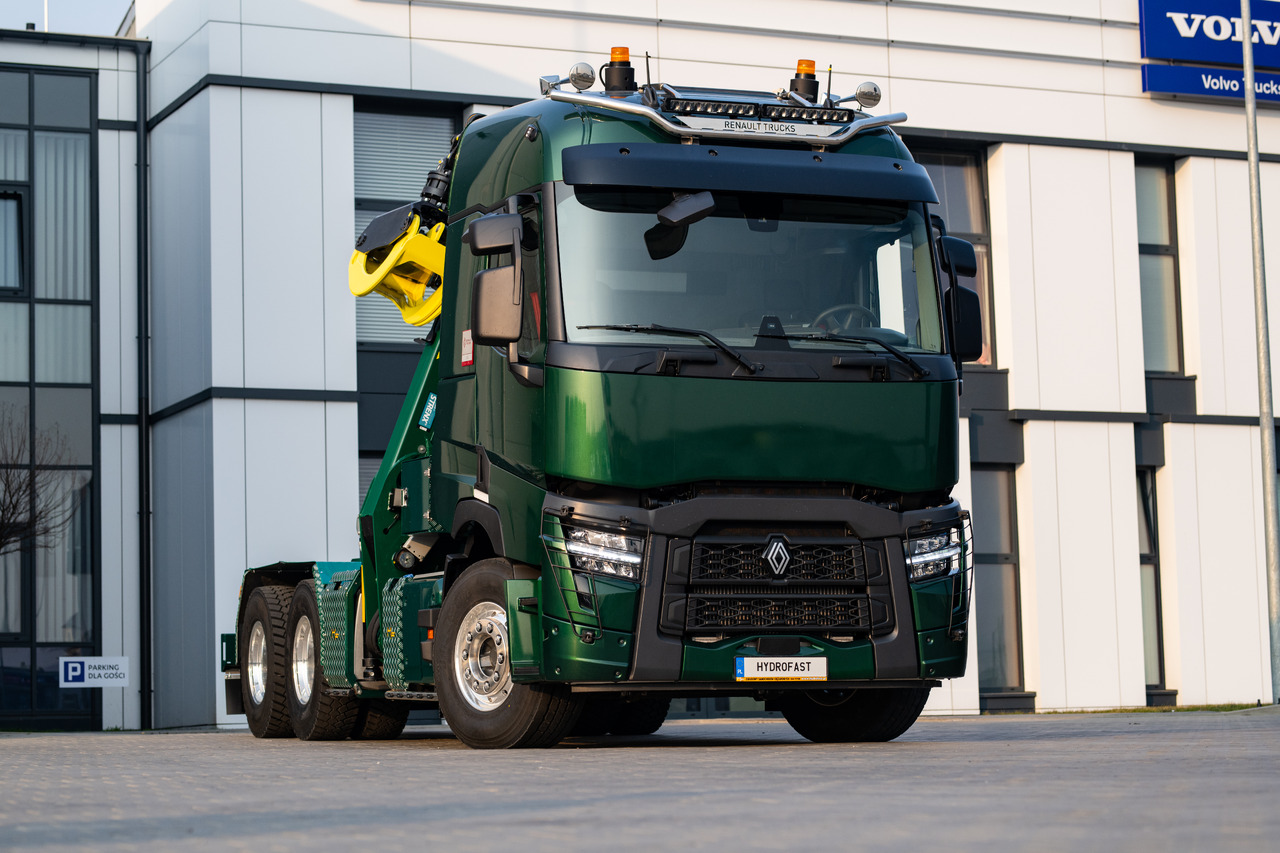RENAULT TRUCKS C P6X4 DO DŁUŻYC na stanie / Renault type C P6x4 long timber transport body / Renault Typ C P6x4 mit langer Holztransportkonstruktion / / - Truk logging, Truk derek: gambar 2 RENAULT TRUCKS C P6X4 DO DŁUŻYC na stanie / Renault type C P6x4 long timber transport body / Renault Typ C P6x4 mit langer Holztransportkonstruktion / / - Truk logging, Truk derek: gambar 2