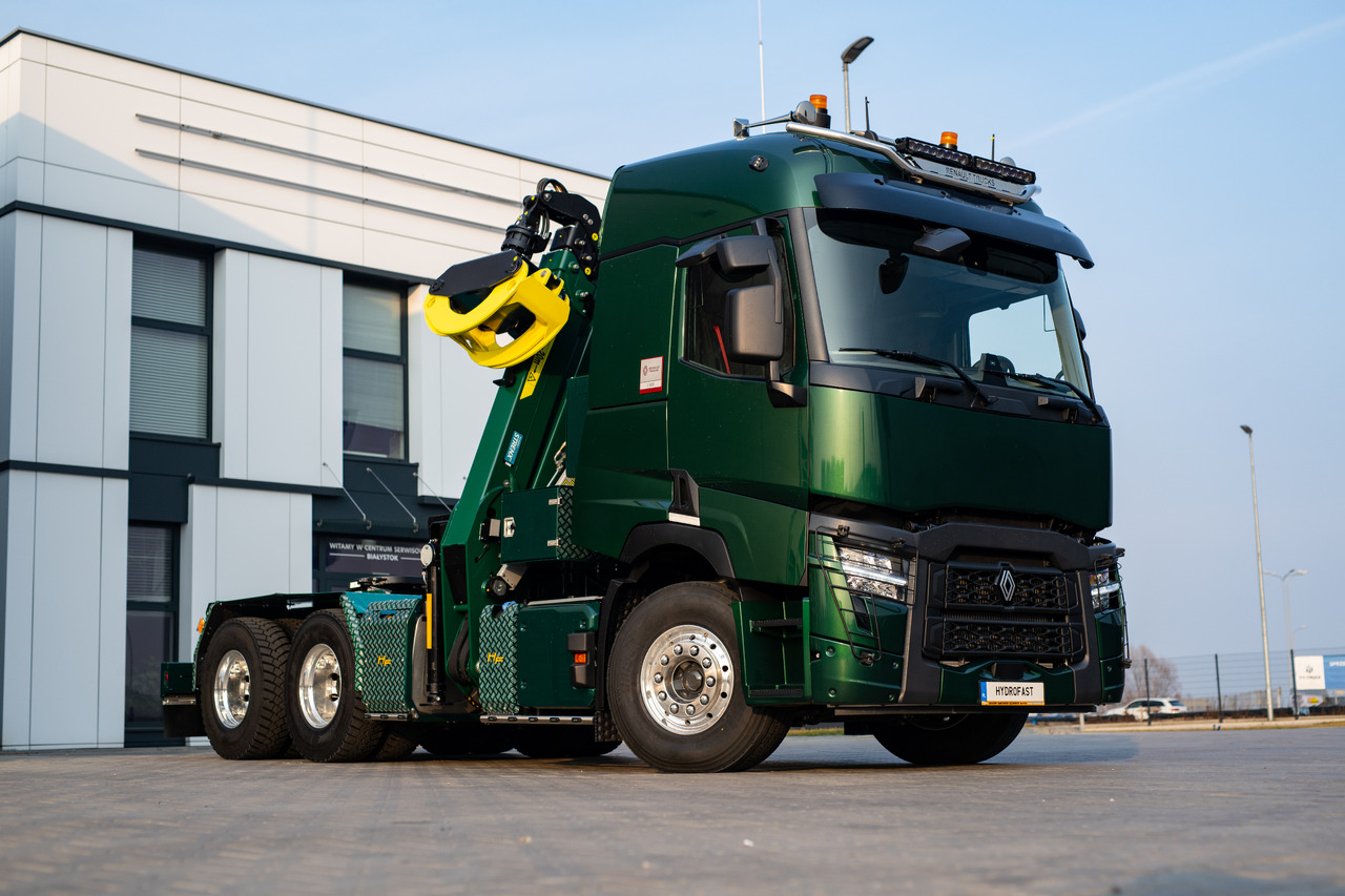 RENAULT TRUCKS C P6X4 DO DŁUŻYC na stanie / Renault type C P6x4 long timber transport body / Renault Typ C P6x4 mit langer Holztransportkonstruktion / / - Truk logging, Truk derek: gambar 3 RENAULT TRUCKS C P6X4 DO DŁUŻYC na stanie / Renault type C P6x4 long timber transport body / Renault Typ C P6x4 mit langer Holztransportkonstruktion / / - Truk logging, Truk derek: gambar 3