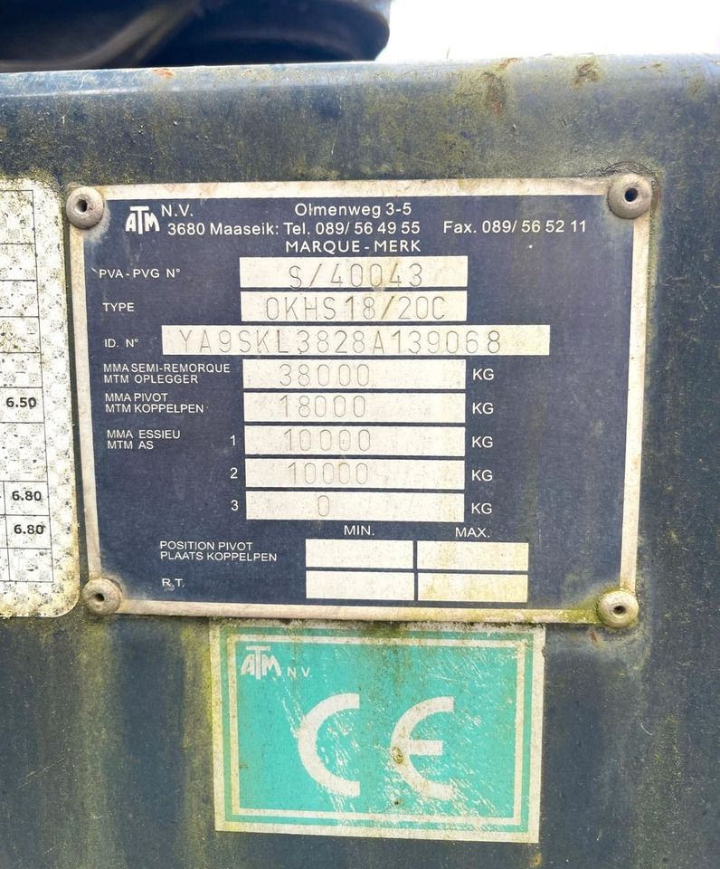 ATM OKHS 18/20 - Semi-trailer jungkit: gambar 5 ATM OKHS 18/20 - Semi-trailer jungkit: gambar 5