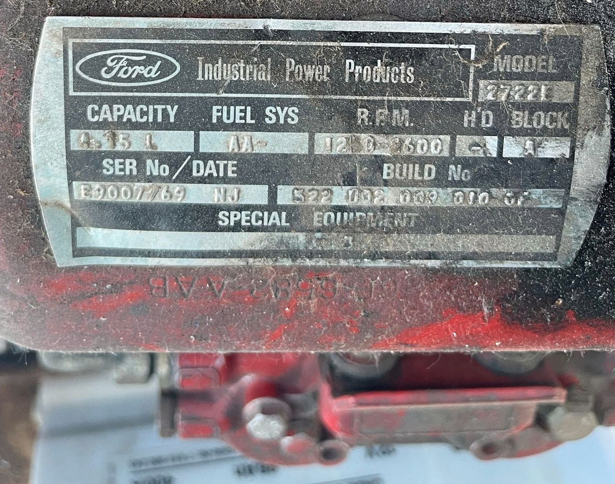 FORD MOTOR - Forklift medan kasar: gambar 4 FORD MOTOR - Forklift medan kasar: gambar 4