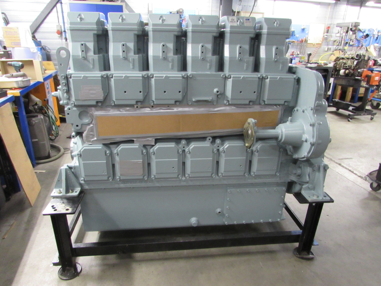 Mitsubishi RECON S6R Long block ( HITACHI S6R - Y1(2)TAA-2 ) - Mesin untuk Ekskavator: gambar 1 Mitsubishi RECON S6R Long block ( HITACHI S6R - Y1(2)TAA-2 ) - Mesin untuk Ekskavator: gambar 1