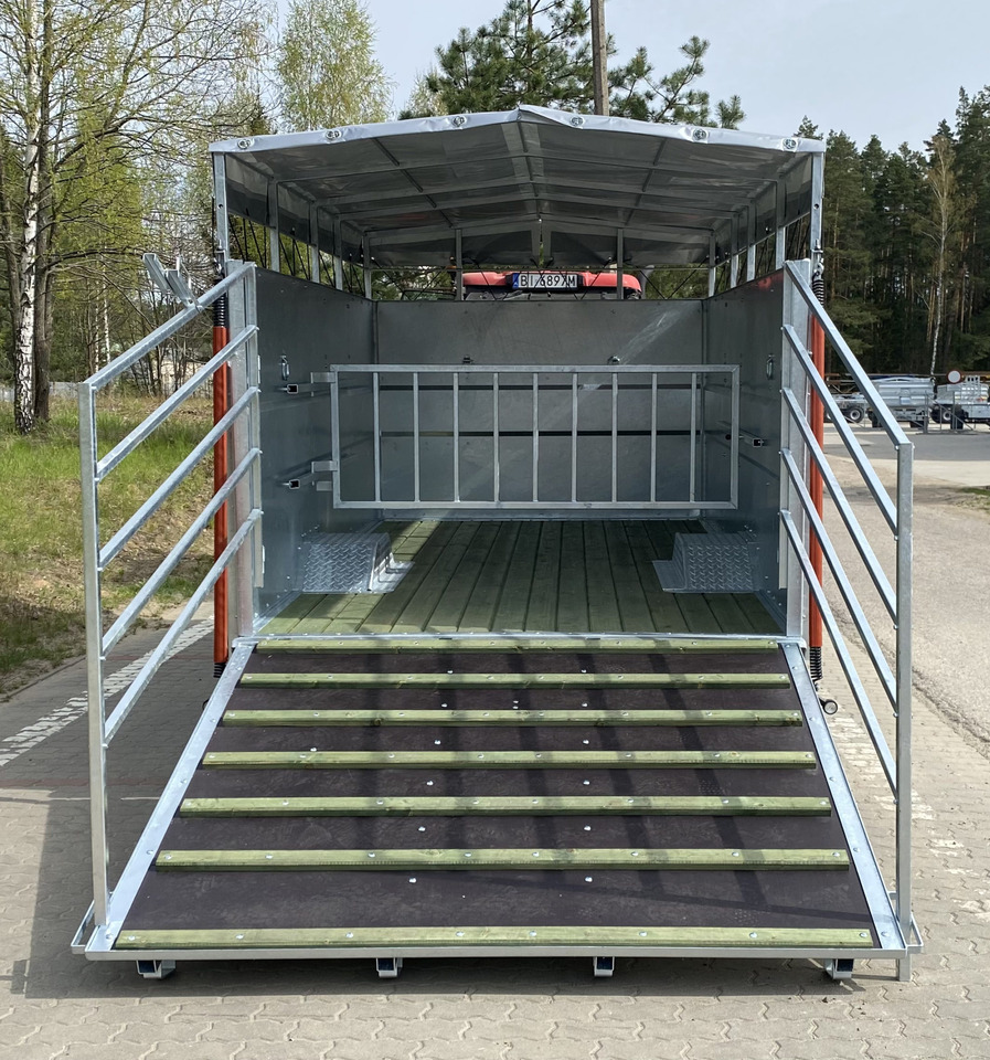 Cynkomet Viehanhänger / Livestock trailer / Remorque bétaillère / Remolque ganadero / Rimorchio per bestiame / Прицеп для перевозки животных / Przyczepa do przewozu zwierząt - Trailer pengangkut hewan: gambar 2 Cynkomet Viehanhänger / Livestock trailer / Remorque bétaillère / Remolque ganadero / Rimorchio per bestiame / Прицеп для перевозки животных / Przyczepa do przewozu zwierząt - Trailer pengangkut hewan: gambar 2