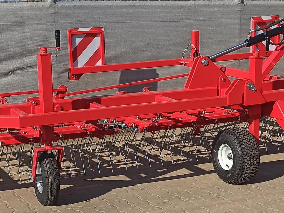 Garu gerigi pegas baru METAL-TECHNIK Hackstriegel / Weeder / Herse étrille / Sarchiatrice / Прополочная машина / Chwastownik 9 m: gambar 9