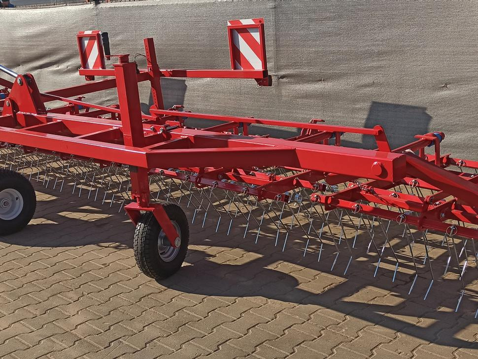 Garu gerigi pegas baru METAL-TECHNIK Hackstriegel / Weeder / Herse étrille / Sarchiatrice / Прополочная машина / Chwastownik 9 m: gambar 8