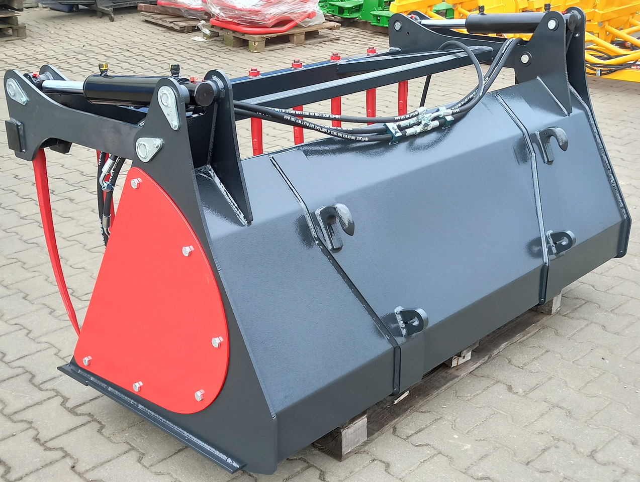 METAL-TECHNIK Krokodilschaufel / Manure grab godet / Grappin à fumier / Benna coccodrillo / Ковш-захват / Łyżko-krokodyl 2 m - Ember untuk Ember: gambar 4 METAL-TECHNIK Krokodilschaufel / Manure grab godet / Grappin à fumier / Benna coccodrillo / Ковш-захват / Łyżko-krokodyl 2 m - Ember untuk Ember: gambar 4