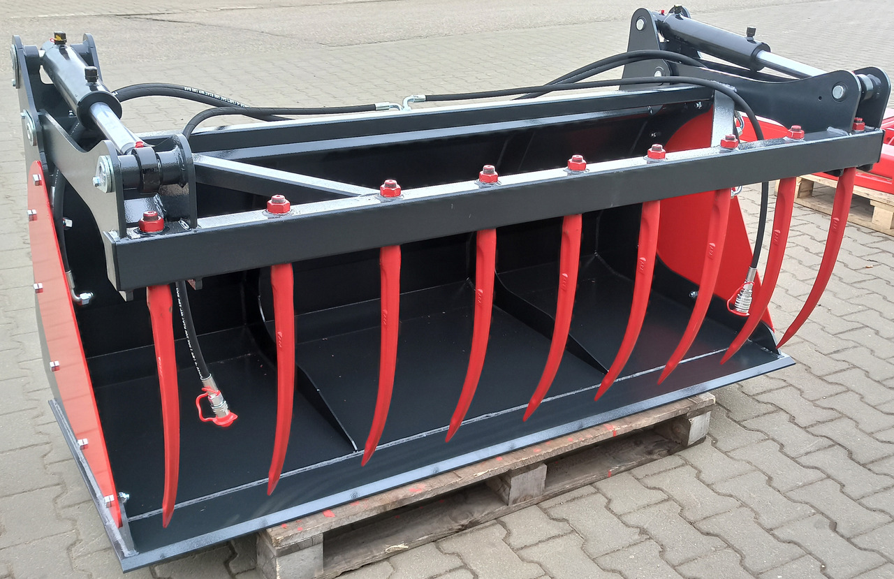 METAL-TECHNIK Krokodilschaufel / Manure grab godet / Grappin à fumier / Benna coccodrillo / Ковш-захват / Łyżko-krokodyl 2 m - Ember untuk Ember: gambar 1 METAL-TECHNIK Krokodilschaufel / Manure grab godet / Grappin à fumier / Benna coccodrillo / Ковш-захват / Łyżko-krokodyl 2 m - Ember untuk Ember: gambar 1