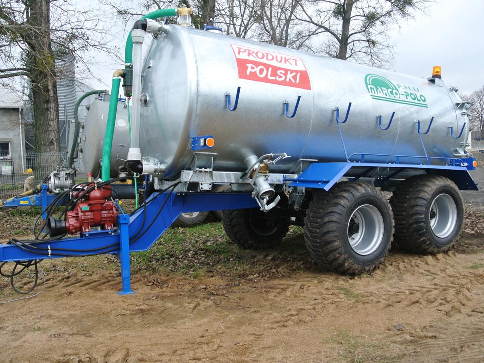 Marco-Polo Gülletankwagen / Slurry tanker / Epandeur à lisier / Cisterna per liquami / Сisterna de estiércol líquido / Цистерна для жидкого органического удобрения / Wóz asenizacyjny 12 000 - Kapal tanker bubur: gambar 2 Marco-Polo Gülletankwagen / Slurry tanker / Epandeur à lisier / Cisterna per liquami / Сisterna de estiércol líquido / Цистерна для жидкого органического удобрения / Wóz asenizacyjny 12 000 - Kapal tanker bubur: gambar 2