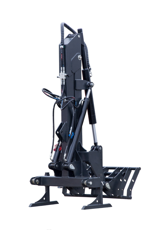 Pemuat depan untuk traktor untuk Traktor baru Metal-Technik Hecklader / Three-point loader / Chargeur 3 points / Cargador trasero / Caricatore posteriore /  Погрузчик с задней стойкой /  Ładowacz na tylny TUZ: gambar 5