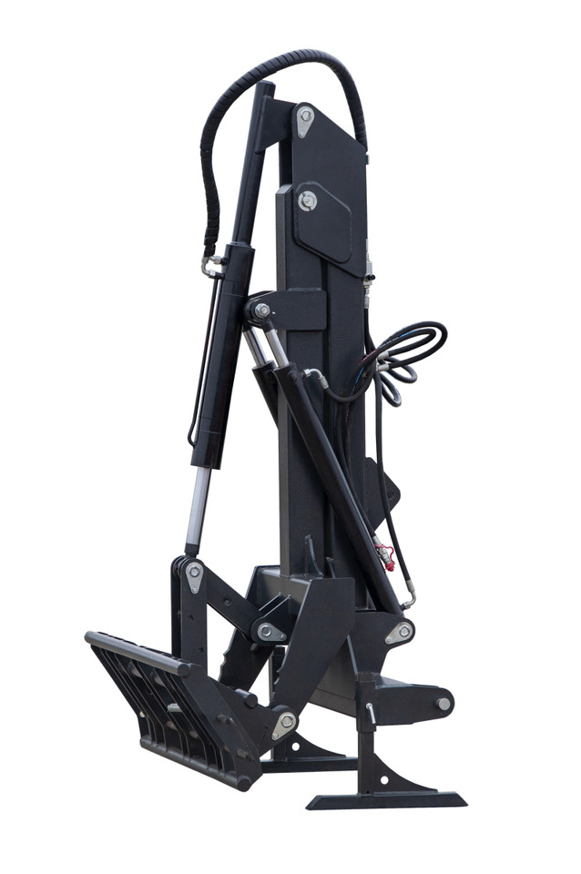 Pemuat depan untuk traktor untuk Traktor baru Metal-Technik Hecklader / Three-point loader / Chargeur 3 points / Cargador trasero / Caricatore posteriore /  Погрузчик с задней стойкой /  Ładowacz na tylny TUZ: gambar 7