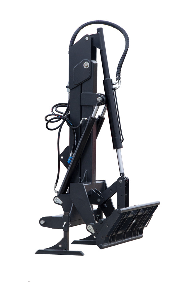 Pemuat depan untuk traktor untuk Traktor baru Metal-Technik Hecklader / Three-point loader / Chargeur 3 points / Cargador trasero / Caricatore posteriore /  Погрузчик с задней стойкой /  Ładowacz na tylny TUZ: gambar 6