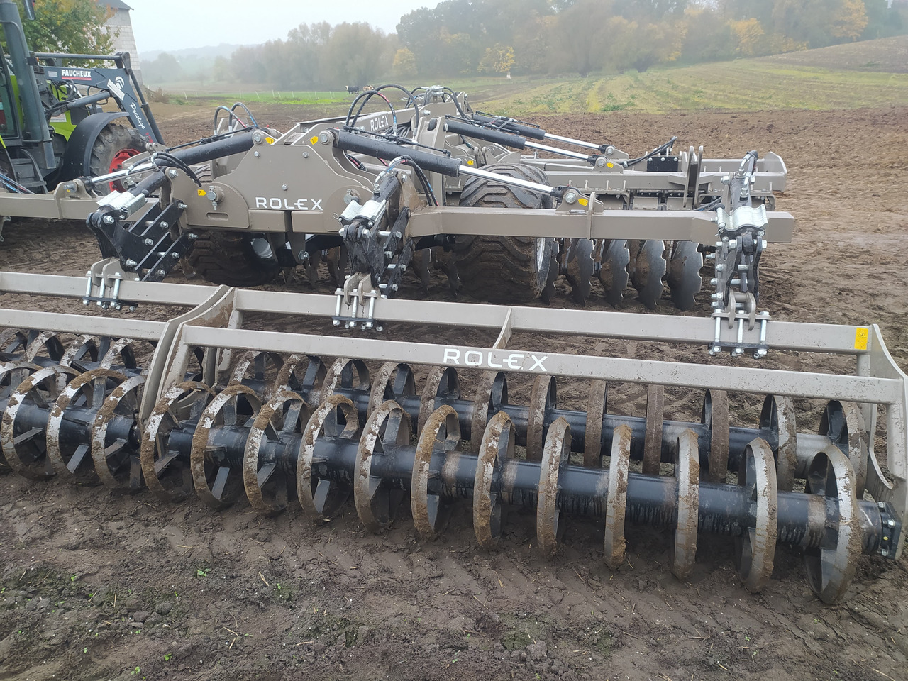 ROLEX Scheibenegge / Hydraulic discs harrow / Dechaumeur à disques / Erpice a dischi / Grada de discos / Дисковая борона / Brona talerzowa 5 m - Garu cakram: gambar 5 ROLEX Scheibenegge / Hydraulic discs harrow / Dechaumeur à disques / Erpice a dischi / Grada de discos / Дисковая борона / Brona talerzowa 5 m - Garu cakram: gambar 5