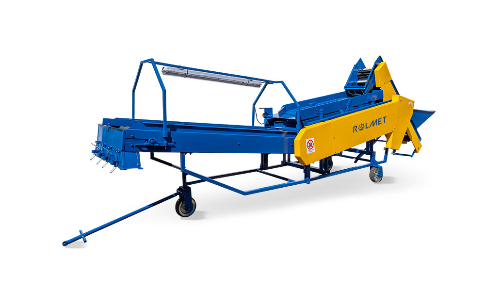 ROLMET Kartoffelsortierer / Potato sorting machine / Trieuse de pomme de terre / Selezionatrice per patate / Clasificador de patatas / Картофелесортировочная машина / Sortownik do ziemniaków M614/2 - Mesin budidaya kentang: gambar 3 ROLMET Kartoffelsortierer / Potato sorting machine / Trieuse de pomme de terre / Selezionatrice per patate / Clasificador de patatas / Картофелесортировочная машина / Sortownik do ziemniaków M614/2 - Mesin budidaya kentang: gambar 3