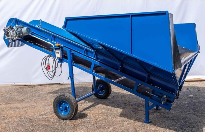 ROLMET Vorratsbunker / Receiving hopper / Trémie de réception / Cesto di ricezione / Tolva receptora de rodillo / Приёмная корзина / Kosz przyjęciowy KP-1 - Mesin budidaya kentang: gambar 2 ROLMET Vorratsbunker / Receiving hopper / Trémie de réception / Cesto di ricezione / Tolva receptora de rodillo / Приёмная корзина / Kosz przyjęciowy KP-1 - Mesin budidaya kentang: gambar 2