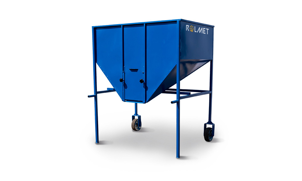 ROLMET Vorratstrichter / Hopper / Trémie / Cesto di carico / Tolva de rodillos / Принимающая корзина / Kosz zasypowy - Mesin budidaya kentang: gambar 1 ROLMET Vorratstrichter / Hopper / Trémie / Cesto di carico / Tolva de rodillos / Принимающая корзина / Kosz zasypowy - Mesin budidaya kentang: gambar 1