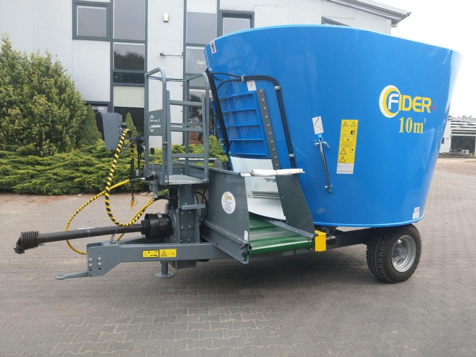 ZAMET Futtermischwagen / Feed mixer / Melangeuse / Carro miscelatore / Vagoneta de alimentación / Кормораздатчик / Wóz paszowy 7-12 m3 - Mixer-pengumpan: gambar 1 ZAMET Futtermischwagen / Feed mixer / Melangeuse / Carro miscelatore / Vagoneta de alimentación / Кормораздатчик / Wóz paszowy 7-12 m3 - Mixer-pengumpan: gambar 1