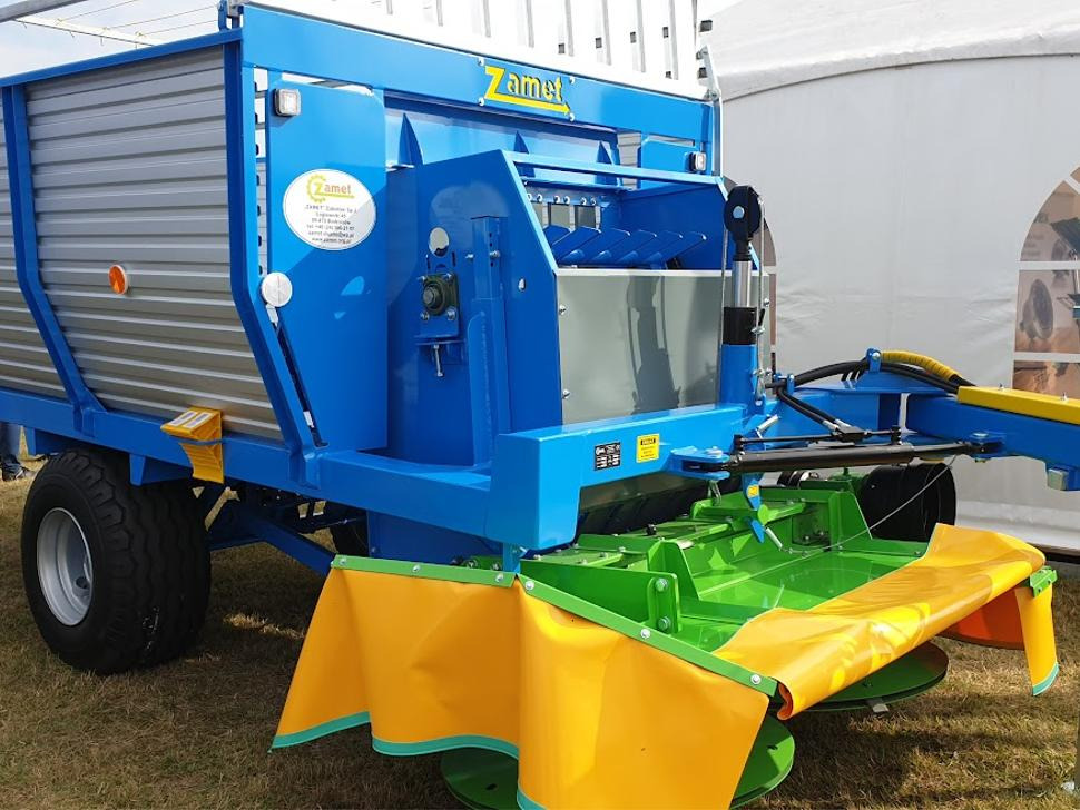 ZAMET Mähladewagen / Green forage mower / Remorque autochargeuse / Autocaricante / Carro per foraggio con falciatrice a tamburo / Самозагружающийся прицеп с косилкой / Przyczepa samozaładowcza 19 m3 - Keranjang pemuatan sendiri: gambar 5 ZAMET Mähladewagen / Green forage mower / Remorque autochargeuse / Autocaricante / Carro per foraggio con falciatrice a tamburo / Самозагружающийся прицеп с косилкой / Przyczepa samozaładowcza 19 m3 - Keranjang pemuatan sendiri: gambar 5