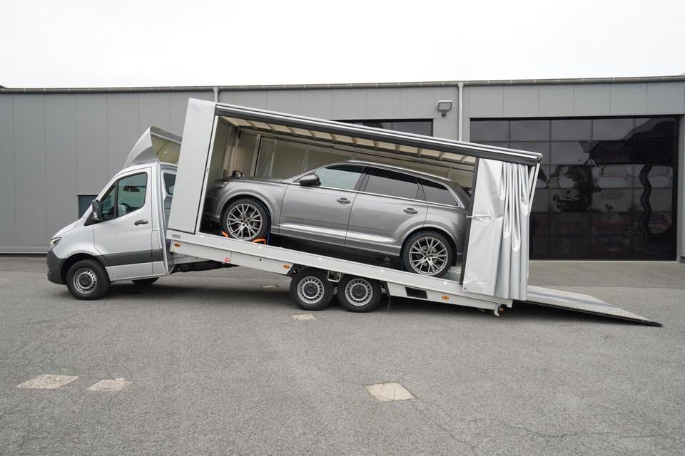 Mercedes-Benz Sprinter 619 ALGEMA BLITZLADER 2 - GESCHLOSSEN - Truk pengangkut mobil, Van pengiriman: gambar 1 Mercedes-Benz Sprinter 619 ALGEMA BLITZLADER 2 - GESCHLOSSEN - Truk pengangkut mobil, Van pengiriman: gambar 1