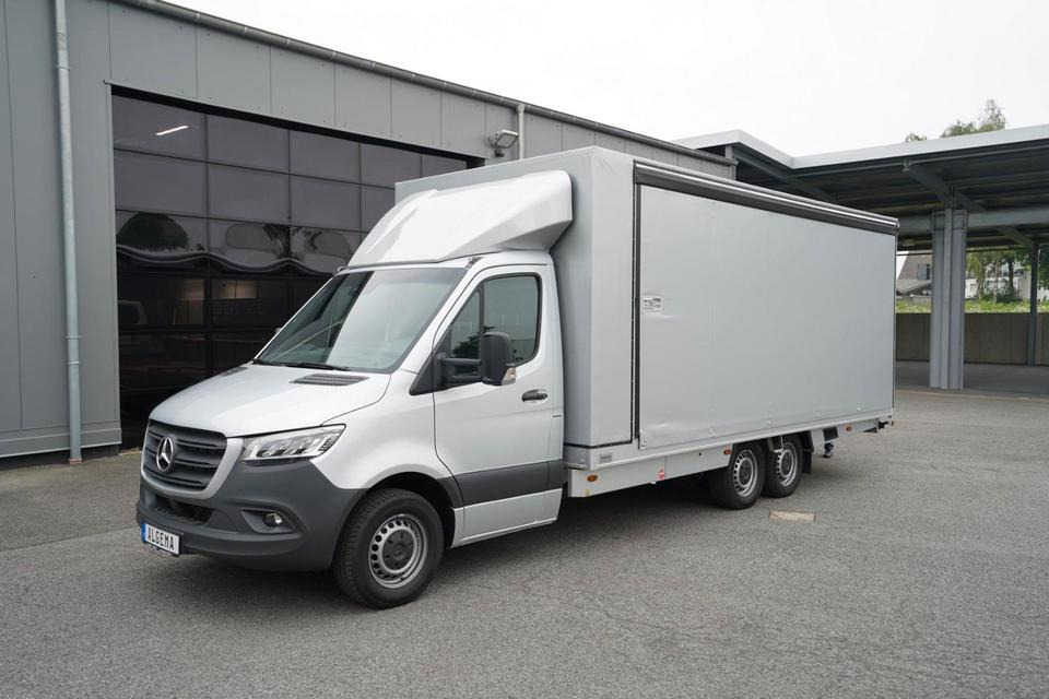 Mercedes-Benz Sprinter 619 ALGEMA BLITZLADER 2 - GESCHLOSSEN - Truk pengangkut mobil, Van pengiriman: gambar 3 Mercedes-Benz Sprinter 619 ALGEMA BLITZLADER 2 - GESCHLOSSEN - Truk pengangkut mobil, Van pengiriman: gambar 3
