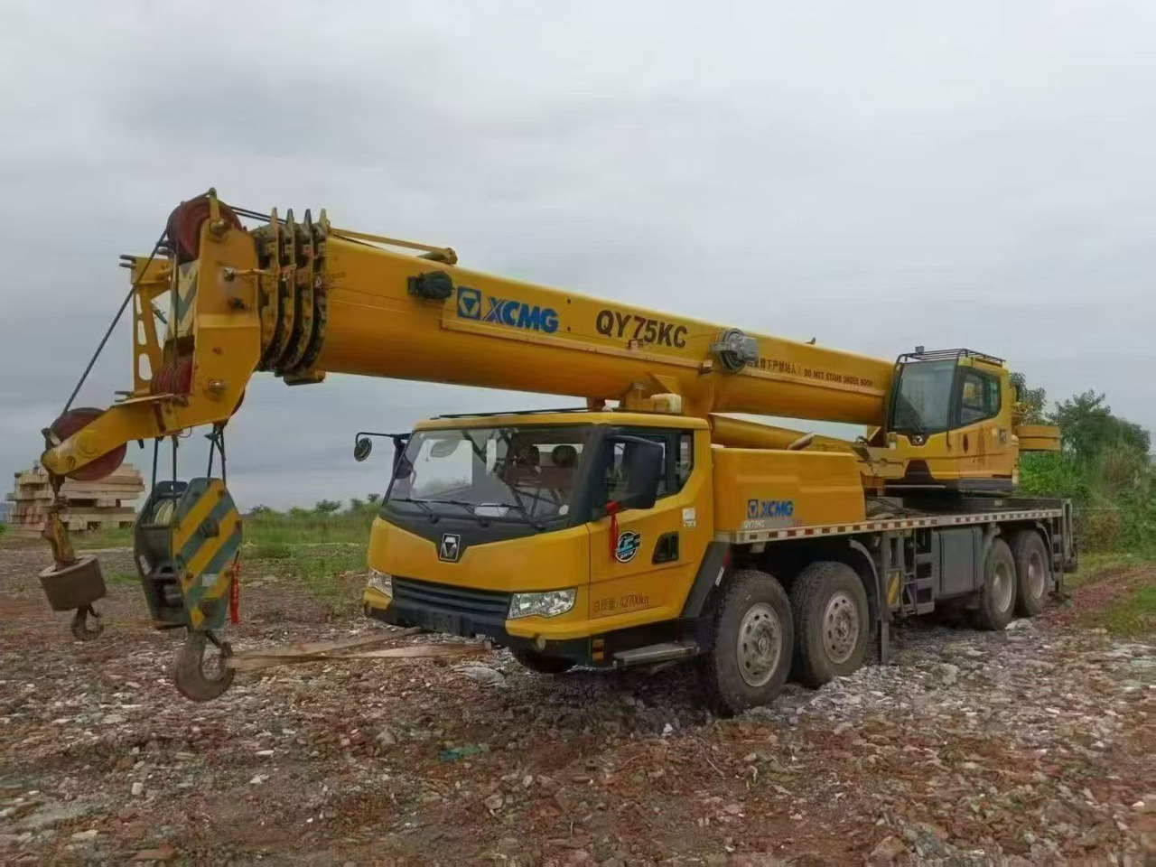 XCMG QY55KC - Derek bergerak: gambar 1 XCMG QY55KC - Derek bergerak: gambar 1