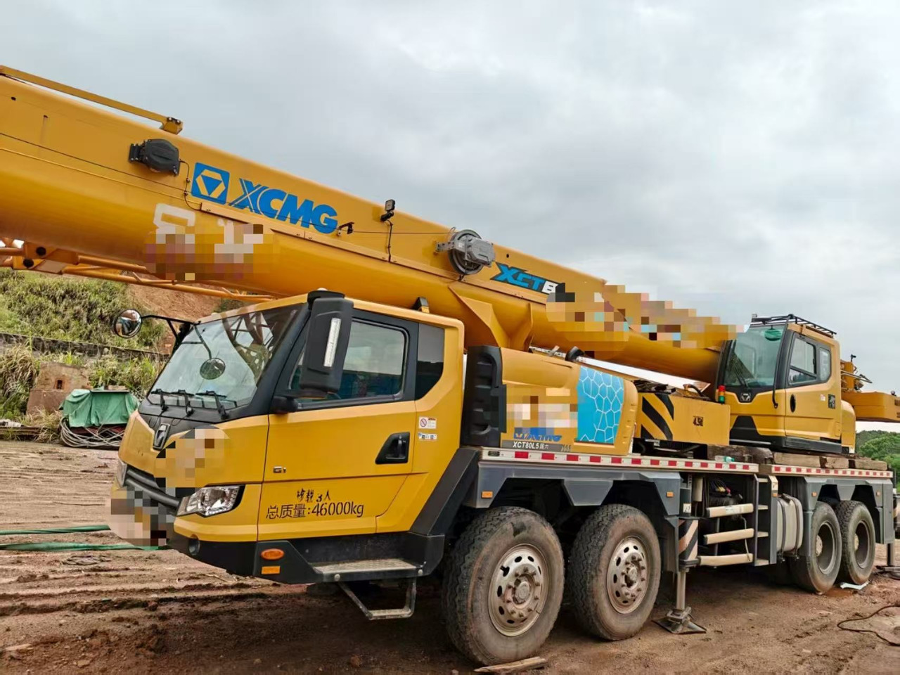XCMG XCT60L5 - Derek bergerak: gambar 2 XCMG XCT60L5 - Derek bergerak: gambar 2