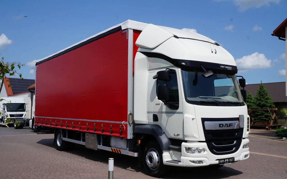 DAF LF 290 EURO 6 FIRANKA DŁ. 8.6m 21 PALET ŁAD 8.250 KG - Truk dengan terpal samping: gambar 1 DAF LF 290 EURO 6 FIRANKA DŁ. 8.6m 21 PALET ŁAD 8.250 KG - Truk dengan terpal samping: gambar 1