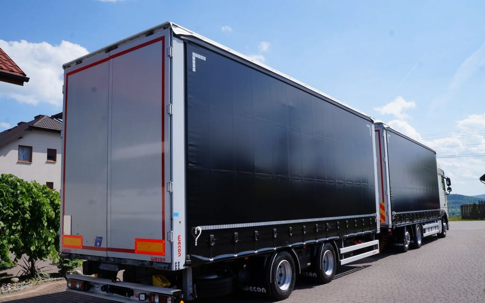 DAF XF 480 EURO 6 ZESTAW TANDEM PRZEJAZDOWY 120 M3 7,7 M + 7,7 M WECON - Truk dengan terpal samping: gambar 5 DAF XF 480 EURO 6 ZESTAW TANDEM PRZEJAZDOWY 120 M3 7,7 M + 7,7 M WECON - Truk dengan terpal samping: gambar 5