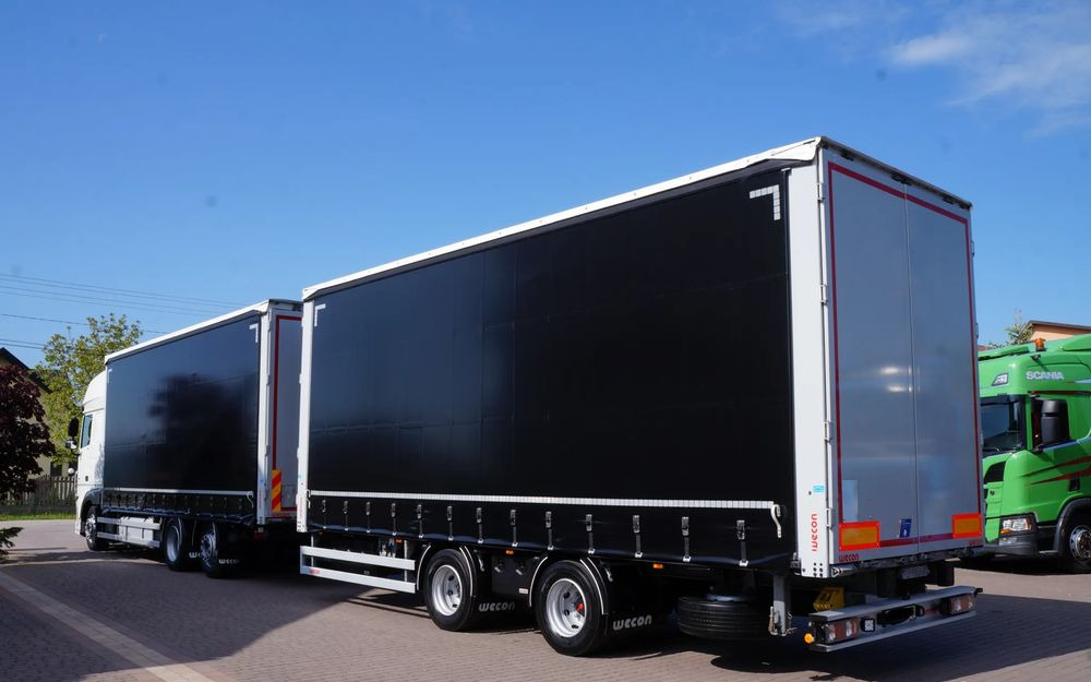 DAF XF 480 EURO 6 ZESTAW TANDEM PRZEJAZDOWY 120 M3 7,7 M + 7,7 M WECON - Truk dengan terpal samping: gambar 4 DAF XF 480 EURO 6 ZESTAW TANDEM PRZEJAZDOWY 120 M3 7,7 M + 7,7 M WECON - Truk dengan terpal samping: gambar 4