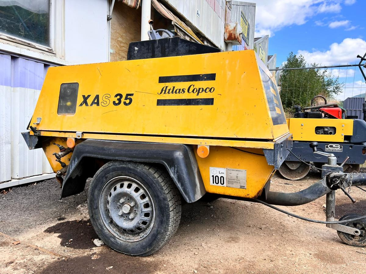 Atlas copco XAS 35 COMPRESSEUR 9BAR SUR REMORQUE (NET DE TVA) - Kompresor udara: gambar 1 Atlas copco XAS 35 COMPRESSEUR 9BAR SUR REMORQUE (NET DE TVA) - Kompresor udara: gambar 1