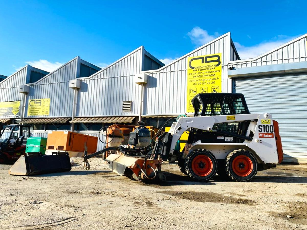 BOBCAT S100 mini chargeuse sur pneu (AVEC ACCESSOIRES) - Skid steer: gambar 1 BOBCAT S100 mini chargeuse sur pneu (AVEC ACCESSOIRES) - Skid steer: gambar 1