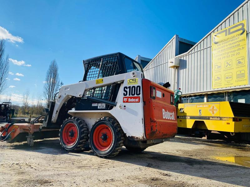 BOBCAT S100 mini chargeuse sur pneu (AVEC ACCESSOIRES) - Skid steer: gambar 3 BOBCAT S100 mini chargeuse sur pneu (AVEC ACCESSOIRES) - Skid steer: gambar 3